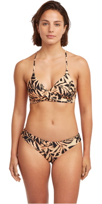 2026 O'Neill Womens Essentials Baay Maoi Bikini Set 1800403 - Black Brazillian Sun