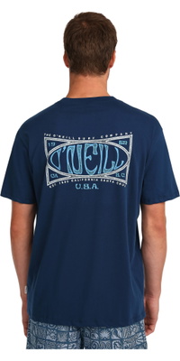 2026 ONeill Hombres Caja De Logo Camiseta 2850353 - English Evening