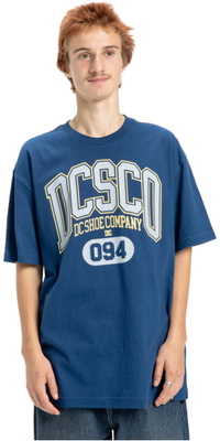 2026 DC Shoes Hombres Camiseta Optativa EDYZT04361 - Estate Blue