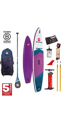 2026 Red Paddle Co 11'0'' Sport MSL Stand Up Paddle Board, Bag, Pump & Prime Lightweight Paddle 001-001-002-0059 - Purple