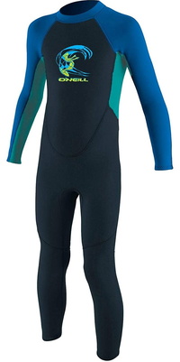 2026 ONeill Infantes Reactor 2mm Back Zip Neopreno 4868 - Slate / Aqua