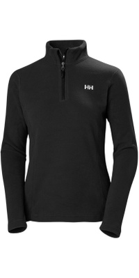 2026 Helly Hansen Mujer Daybreaker 1/2 Zip Fleece 50845 - Black