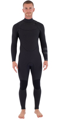 2025 Hurley Hombres Plus 5/3mm Chest Zip Neopreno MFS0012504 - Black
