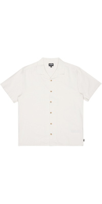 2026 Billabong Hombres Camisa De Lino Vacay EBYWT03030 - Off White