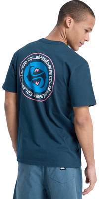 2026 Quiksilver Hombres Dualidad T-Shirt EQYZT08290 - Dark Navy