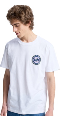 2026 Quiksilver Hombres Dualidad Camiseta EQYZT08290 - White