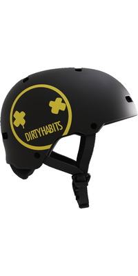 2026 Mystic Vandal Pro Casco Dirty Habits 35009.260635 - Black / Amarillo