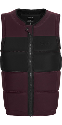 2026 Mystic Hombres Peacock Front Zip Chaleco De Impacto Wake 35005.240227 - Oxblood Red