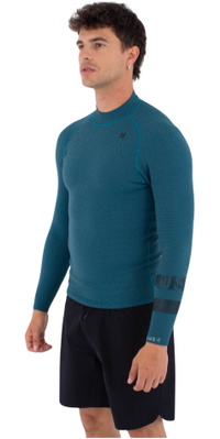 2026 Hurley Hombres Plus Texture 1.5/ 1mm Chaqueta De Neopreno MSJ0013109 - Black / Azul Cielo