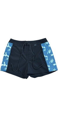 2026 Hurley Mujer 3 Boardshorts WBSEU00001 - Black