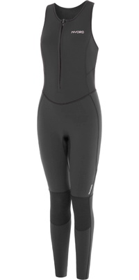 2026 Nyord Mujer Solu Yulex 2/2mm Front Zip Long Jane Neopreno SOLWLJ22001 - Black