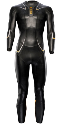 2026 HUUB Hombres Vengeance 3/ 5mm Back Zip Traje De Neopreno TCE35 - Black / Naranja
