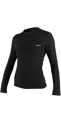 2026 O'Neill Womens Basic Skins Long Sleeve Sun Shirt 5720 - Black