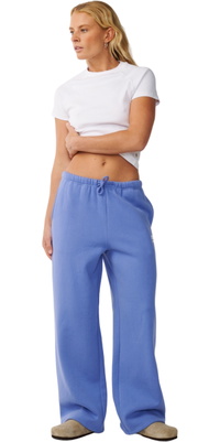 2026 Rip Curl Mujer Tabla De Surf Puff Pantalón Ancho De Pista 06OWPA - Mid Blue