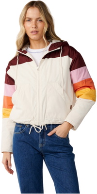 2026 Rip Curl Mujer Recuerdos Chaqueta Bomber 03CWJA - Dark Plum