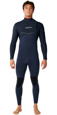 2026 Rip Curl Hombres E-Bomb 5/3mm Zip Free Neopreno 17KMFS - Navy