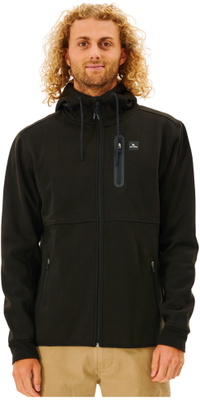 2026 Rip Curl Hombres Partida Anti-Series Fleece CFEDB9 - Black