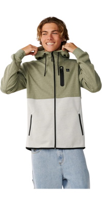 2026 Rip Curl Hombres Partida Bondeada Anti-Serie Fleece CFEDB9 - Green
