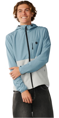 2026 Rip Curl Hombres Elite Serie Anti-Zip Thru CJKAX9 - Citadel Blue