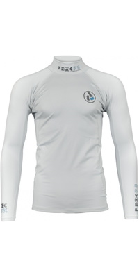2026 Peak PS Tecwik UV Long Sleeve Rash Vest 26TWLS - Grey