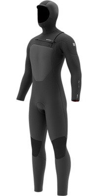 2026 Mystic Hombres Voltt 6/4/3mm Chest Zip Con Capucha Neopreno 35000.270000 - Black