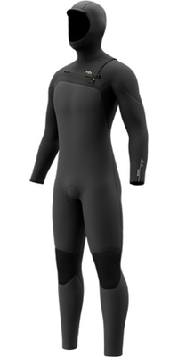 2026 Mystic Hombres Motion 5/3mm Chest Zip Con Capucha Neopreno 35000.270005 - Black