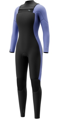 2026 Mystic Mujer Haven 5/3mm Doble Chest Zip Neopreno 35000.270045 - Iris Blue