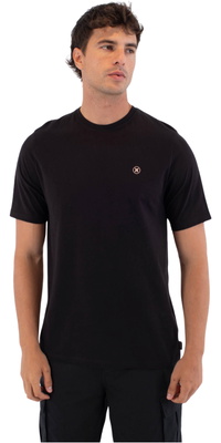 2026 Hurley Hombres Prensa De Impresión Icono Círculo Camiseta De Manga Corta MTSEUED0010 - Black
