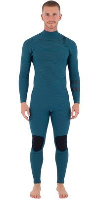 2026 Hurley Hombres Plus 4/3mm Neopreno MFS0012403 - Black / Skyblue