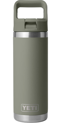2026 YETI Vagabundo 18 Oz Colour Straw Bottle 70000007317 - Pampa Green