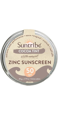 2026 Suntribe Orgánico Mineral Zinc Estanno SPF 50 STZT - Cocoa Tint