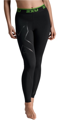 2026 2XU Womens Refresh Recovery Comp Tights WA4420B - Black / Nero