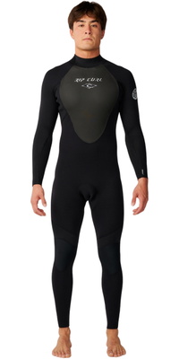 2026 Rip Curl Mens Omega 5/3mm Back Zip Wetsuit 18RMFS - Black