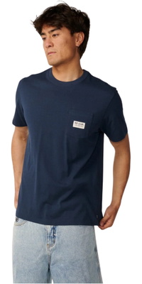 Rip Curl Hombres Pacific Rinse Pocket T-Shirt 132MTE - Dark Navy