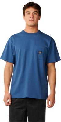 Rip Curl Hombres Premium Camiseta De Surf 105MTE - Light Navy
