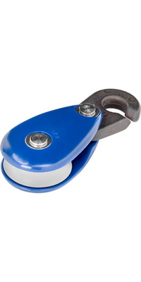 Allen Brothers Classic Dinghy Block Solo Cojinete Liso Con Clip Inglefield Azul Real A78-74