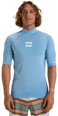2026 Billabong Hombres Waves All Day Chaleco De Lycra De Manga Corta EBYWR00101 - Sky Blue