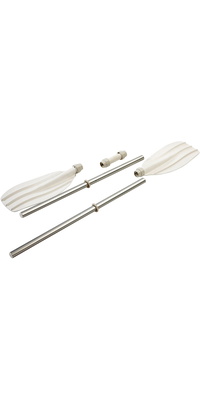 2026 Bravo Remo De Kayak De 5 Piezas 225cm - Blanco