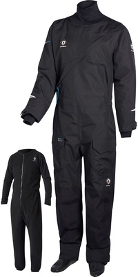 2026 Crewsaver Atacama Pro Drysuit  &amp; Traje Interior Libre 6556 - Negro