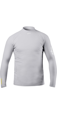 2026 Zhik Junior Eco Spandex UPF50+ Lycra De Manga Larga DTP-0063-K-PLT - Platinum