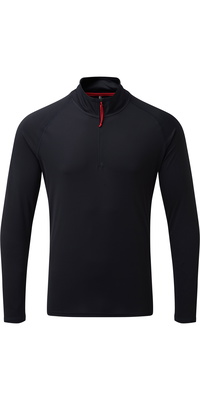 2026 Gill Hombres Uv Tec Cremallera Cuello Top Navy Uv009