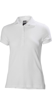 2026 Helly Hansen Mujer Camiseta Polo Crewline 53049 - White