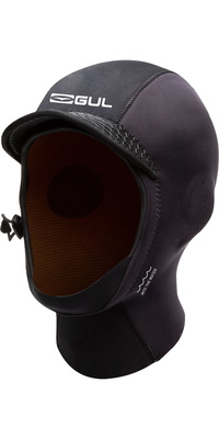 2026 Gul 3mm Capucha De Surf Con Visera Peaked -b9 - Negro