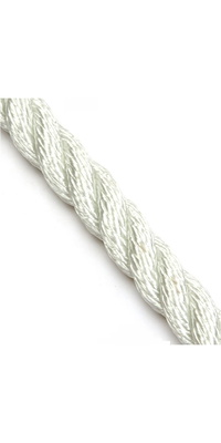 Kingfisher Amarre / Anclaje Cuerda De Nylon De 3 Hilos Blanco N3w1 - Precio Por Metro