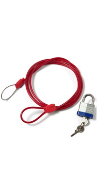 2026 Northcore Lockjaw Longboard Fin Box Lock XL01 - Red