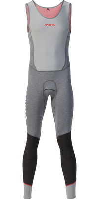 2026 Musto Hombres Flexlite Vapour 1.0 Long John 82072 - Grey Marl
