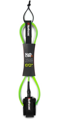 Correa Para Tabla De Surf Northcore 6FT 2026 NOCO54G - Green