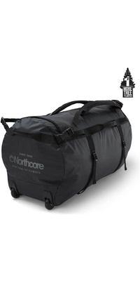 2026 Northcore Bolsa De Viaje Con Ruedas 110L NOCO123D - Black / Gris