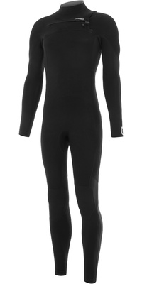 2025 Nyord Hombres Furno Warmth 5/4mm Chest Zip Gbs Neopreno FWM54001 - Black