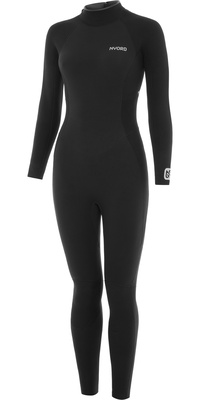 2025 Nyord Mujer Furno 3/2mm Back Zip Gbs Neopreno FBW32001 - Black